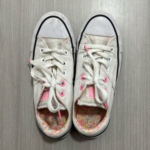Converse white sneakers size 36